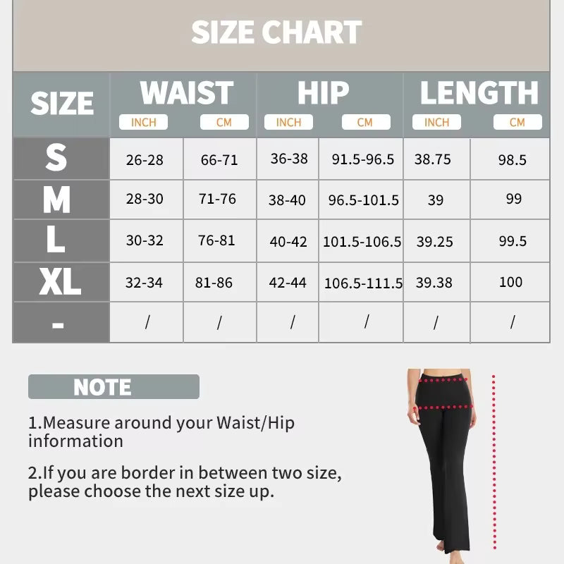 High Waist Flared Wide-Leg Pants | Slim Fit Floor-Length Elegant Trousers