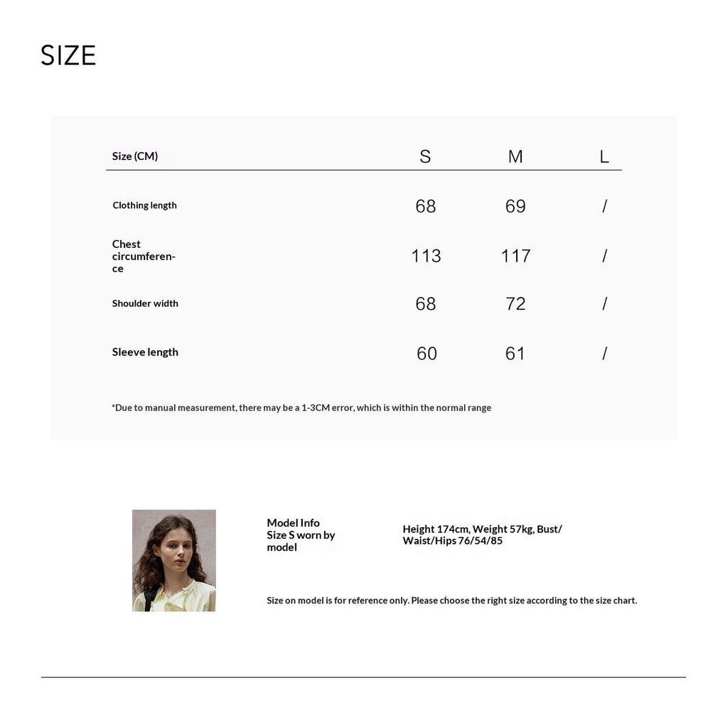 Swinging neck pleated irregular shirt daily commute versatile design long-sleeved top