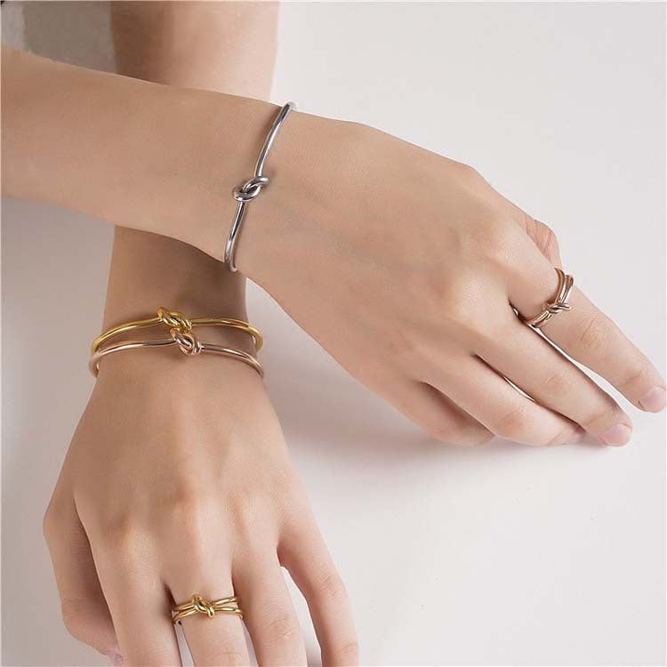 Couple fashion personalized gold-plated men's and women's bracelets jewelry