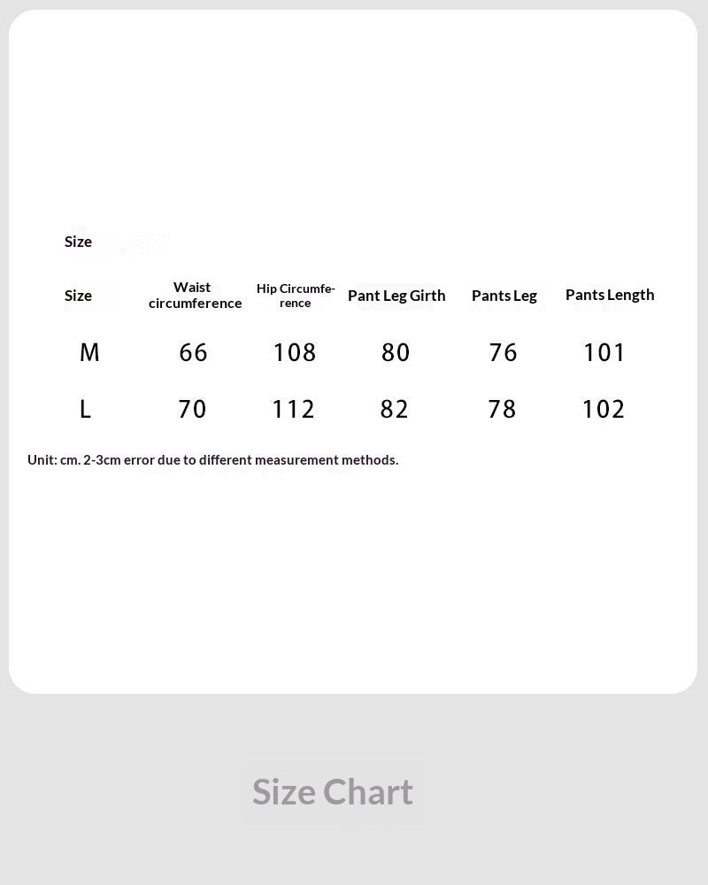 Korean retro chenille wide-leg trousers women's autumn new commuter versatile buckle casual trousers