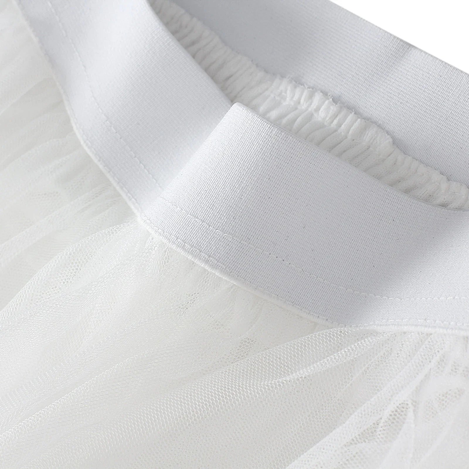 Women's Fairycore Mesh Tulle Bubble Skirt