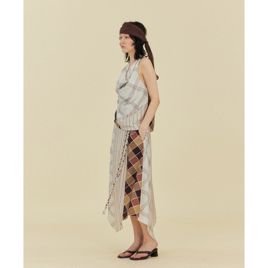 Splicing skirt