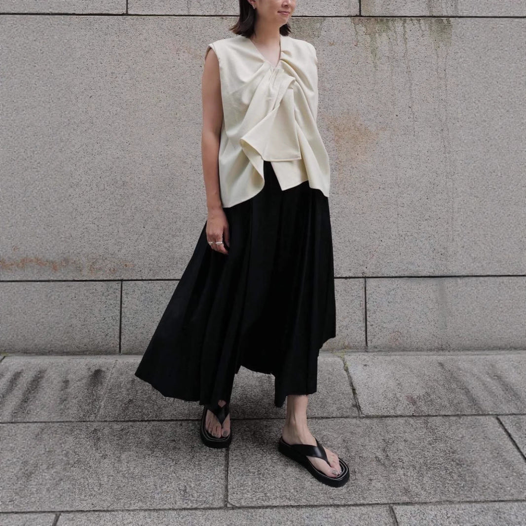 Spring and summer loose and thin comfortable dress