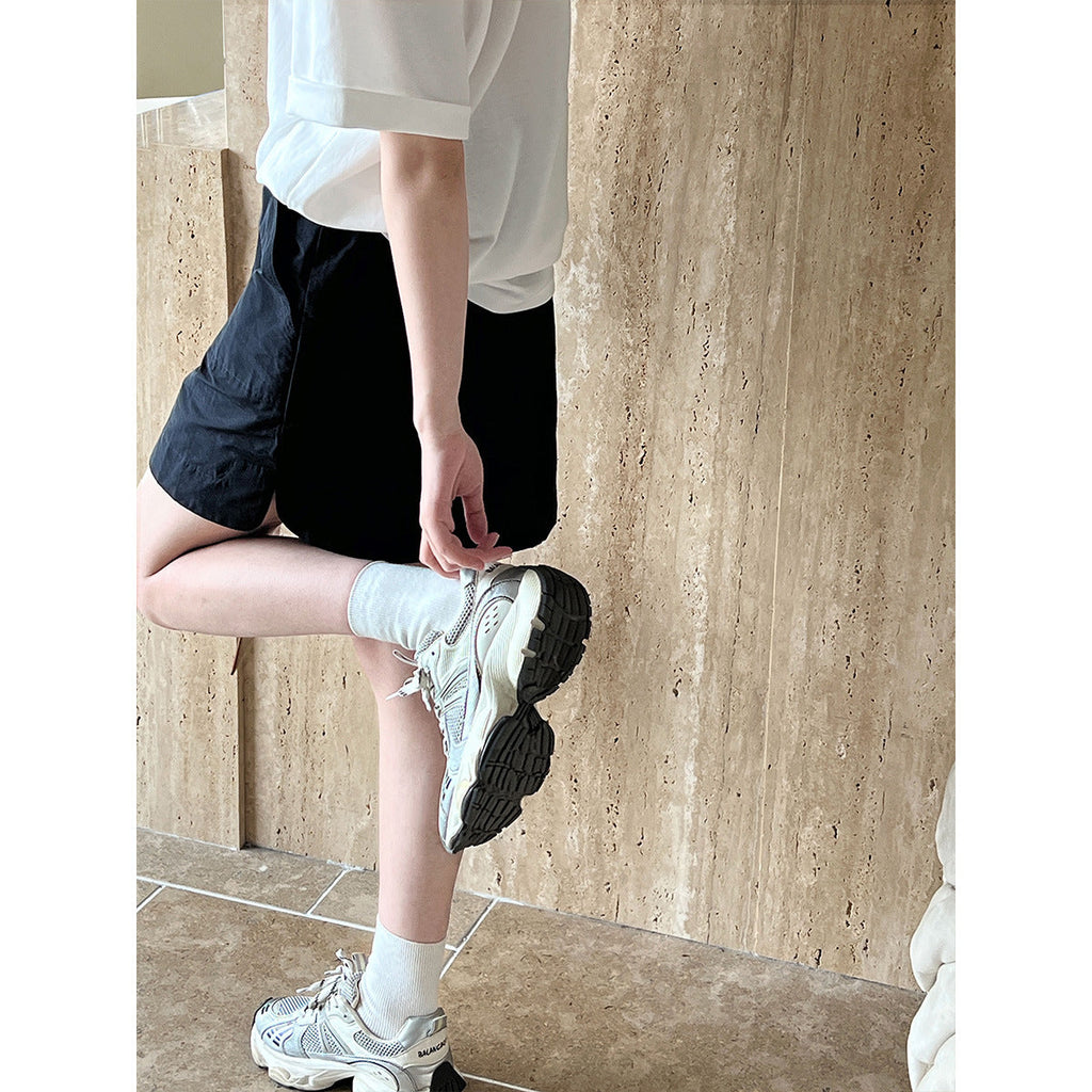 New minimalist mountain A-word hip-wrapped sports skirt