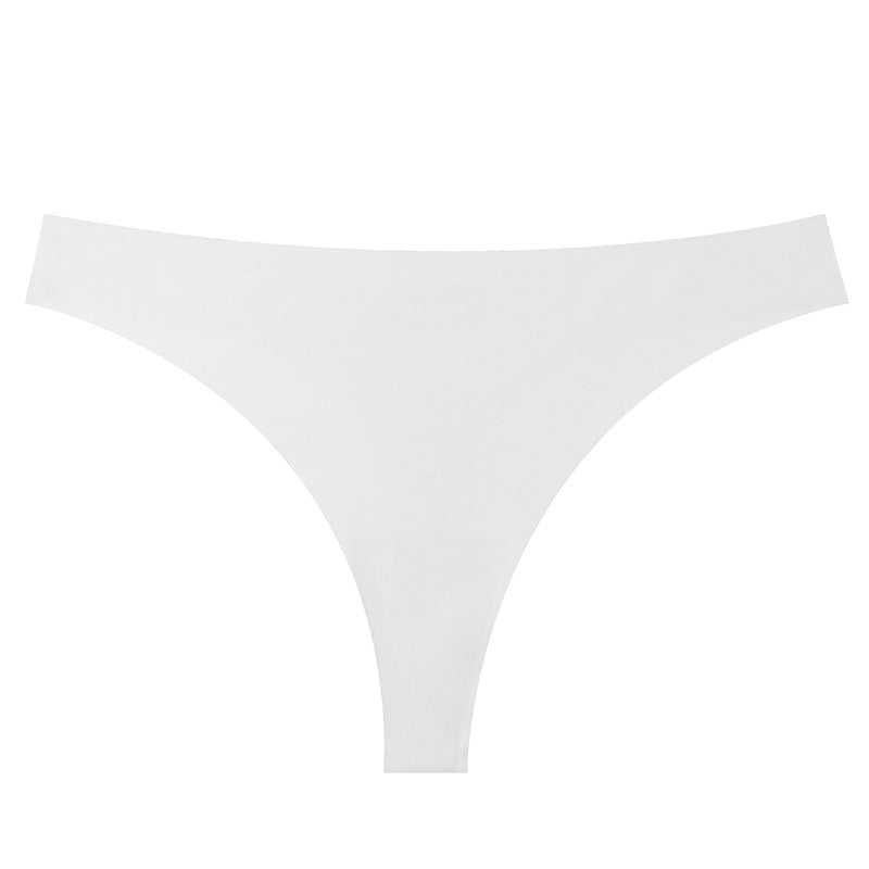 Cross-border seamless ice silk low-rise underwear women's bikini breathable quick-drying invisible sports yoga women's underwear
