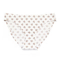 Low waist sexy ice silk seamless underwear women's print breathable quick-drying comfortable women's briefs