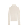 Half-height crew neck sweater