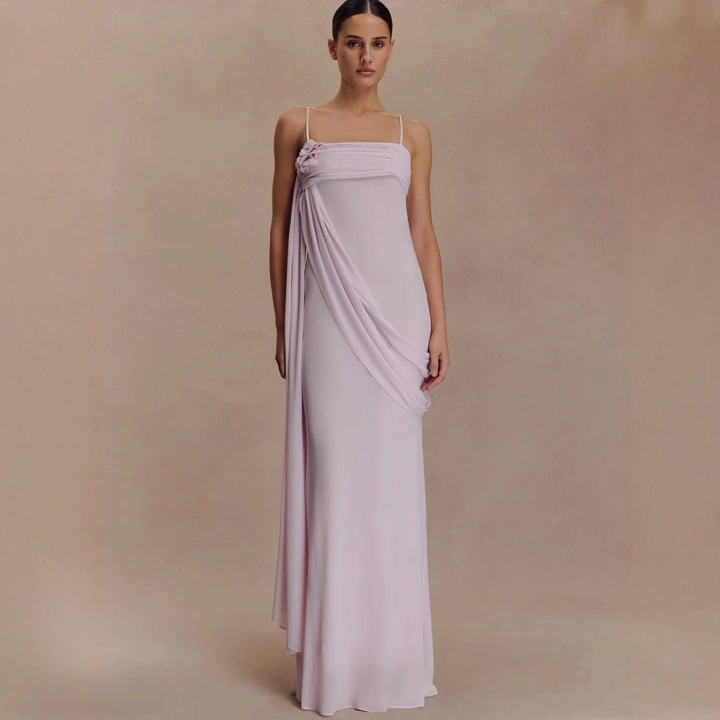 Fashion French streamer gauze suspender dress sexy dress