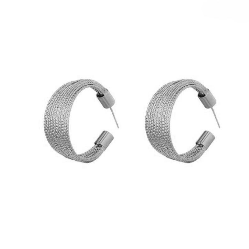 Circle atmosphere multi-line earrings  tide round face high sense fashion temperament earrings factory direct sales