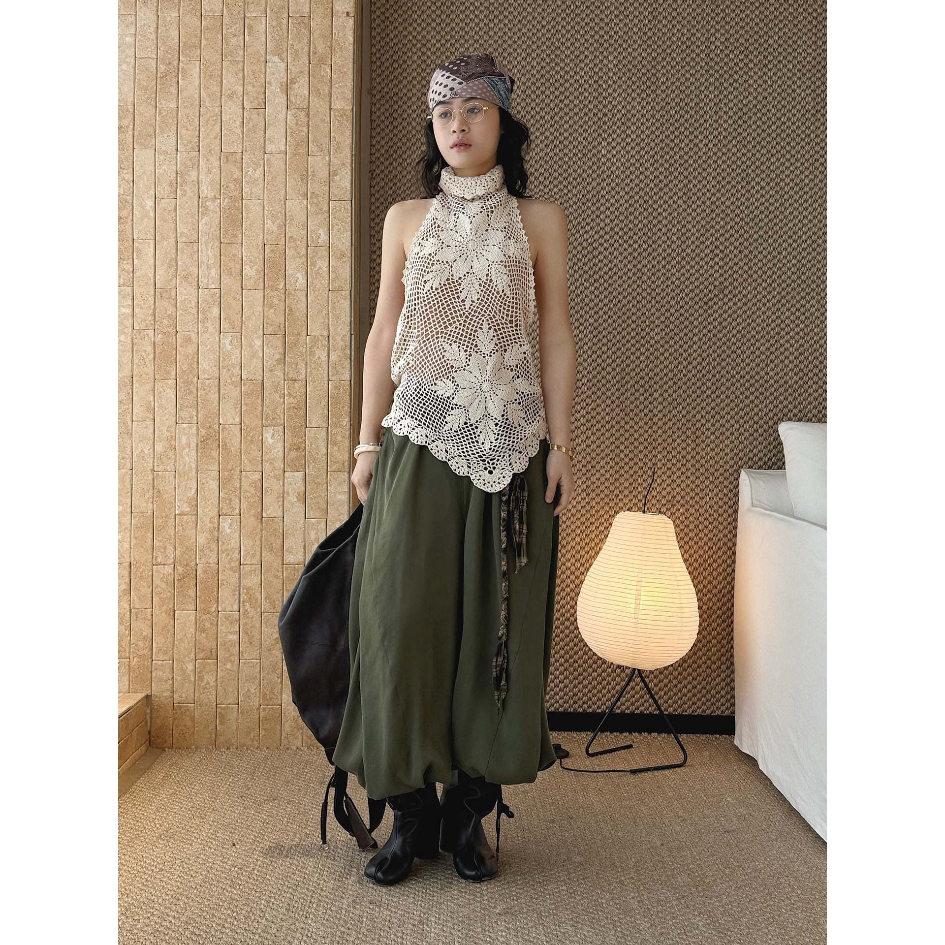 Bohemian Tencel Loose Flow Casual Pants