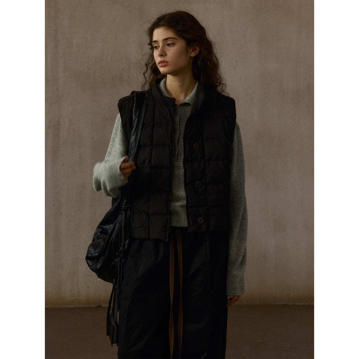 Simple commuter versatile all-wool warm lapel sweater long-sleeved pullover knitted sweater