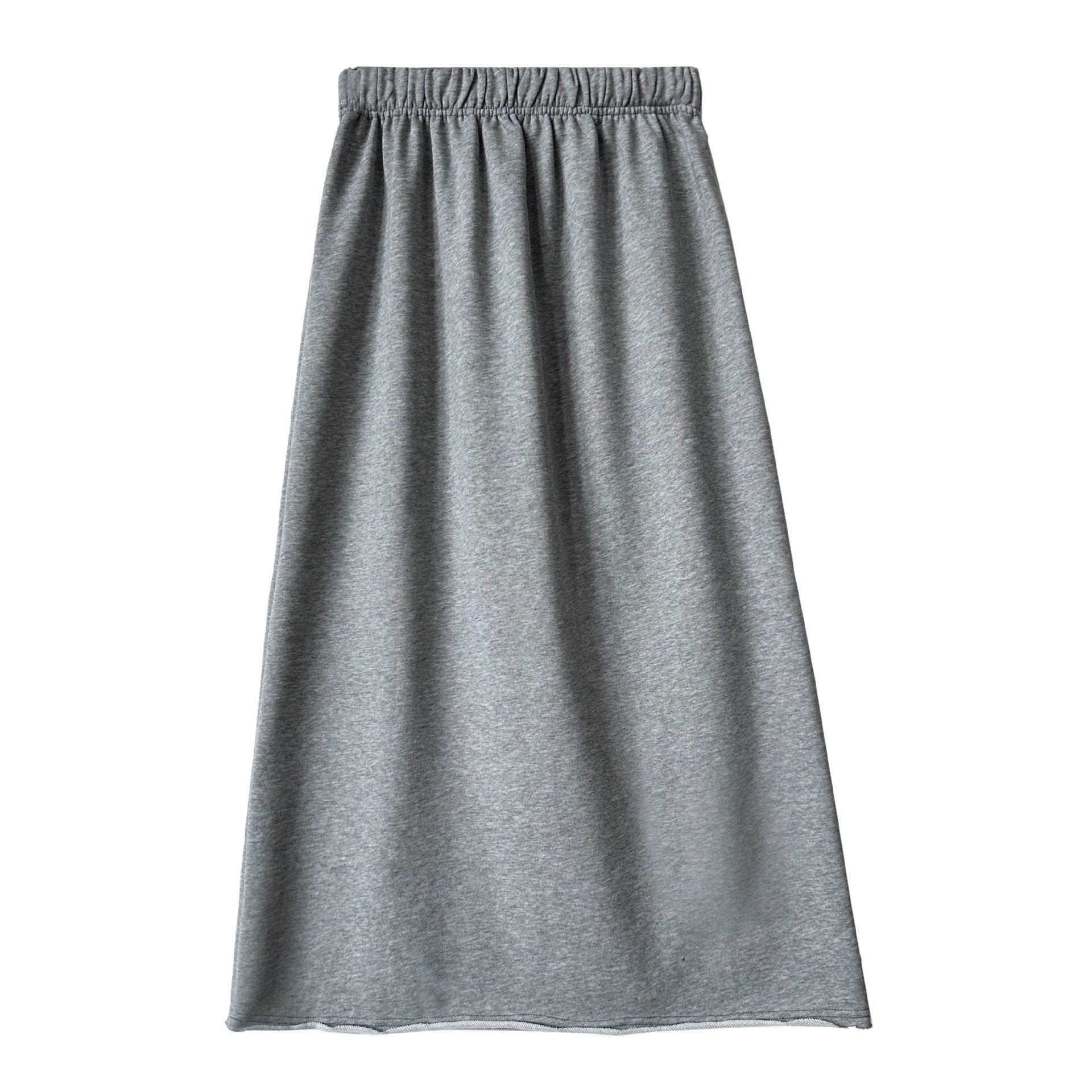 Fashion skirt casual lazy women's autumn A-word curling skirt loose and thin elastic waist skirt