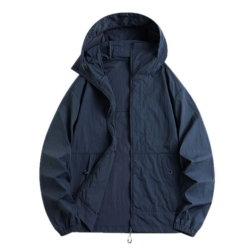 UV Protection Jacket Women Men Lightweight Hooded Sun Protection Outdoor