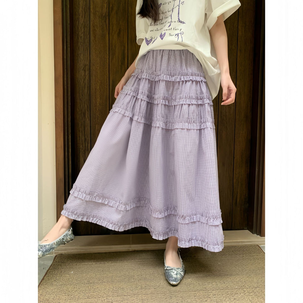 French Ballet Ruffle Cake Skirt