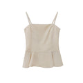Casual temperament, thin umbrella-shaped sling vest woman
