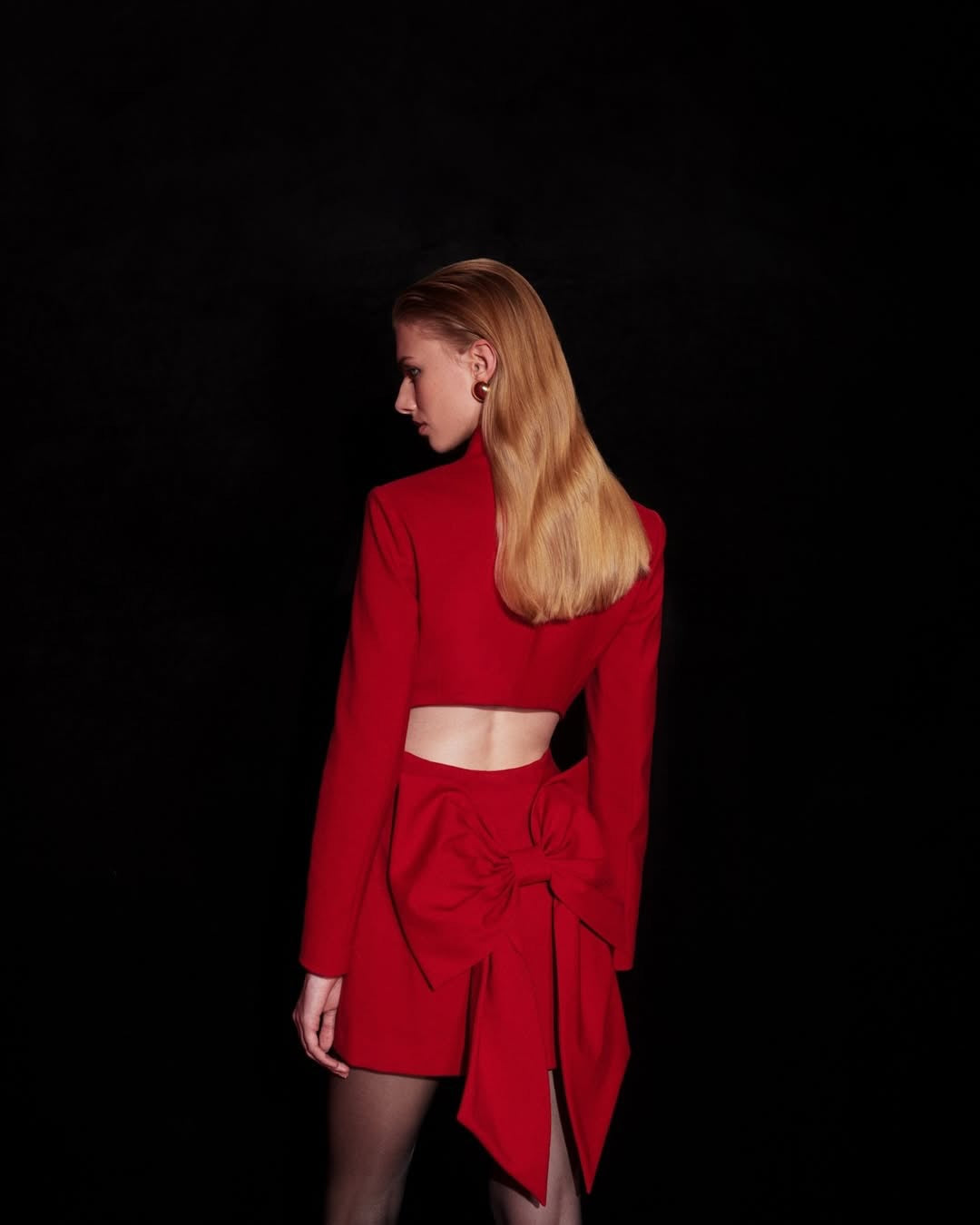 Halter bow dress
