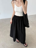 Simple threaded vest women's summer new integrated chest pad with beautiful back and thin suspender top