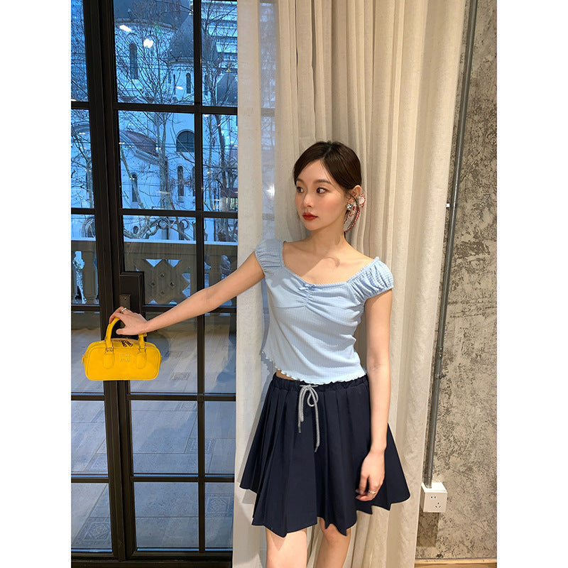 Square Neck Slim Fit Tee