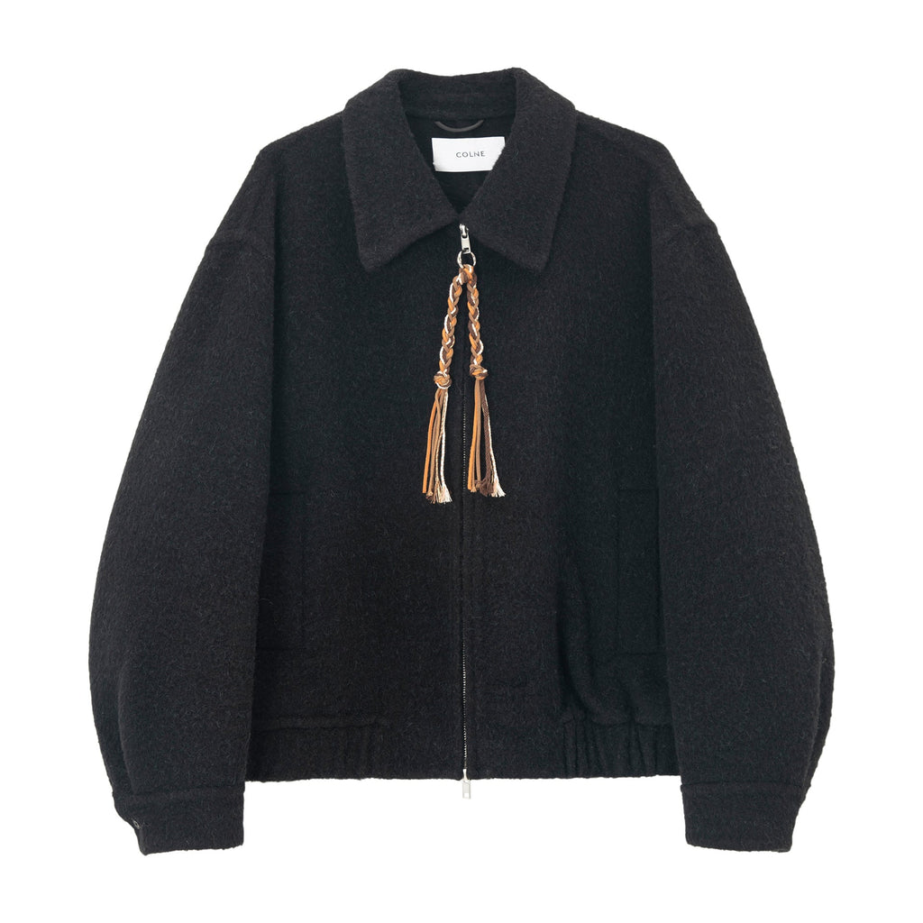 Winter new Suli wool loose lapel casual loose woolen jacket