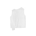 Temperament perspective sexy Tencel chiffon shirt