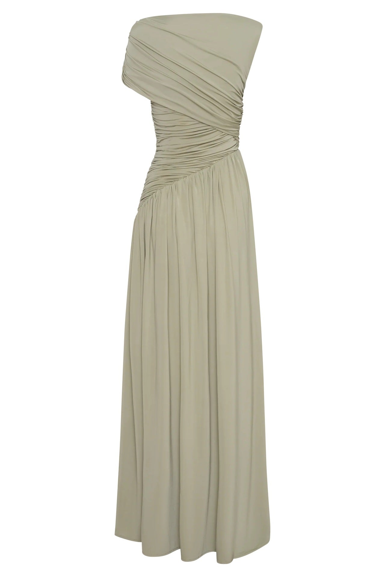 Fashion sexy pleated slanted shoulder vacation style vest skirt irregular waist dress