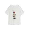 Casual Japan and Korea Loose Cartoon Printed Cotton Short Sleeve T-Shirt