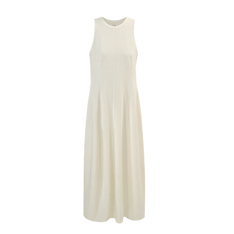 Casual sleeveless dresses women's fashion temperament profession