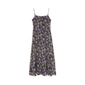 Holiday backless suspender floral dress long dress