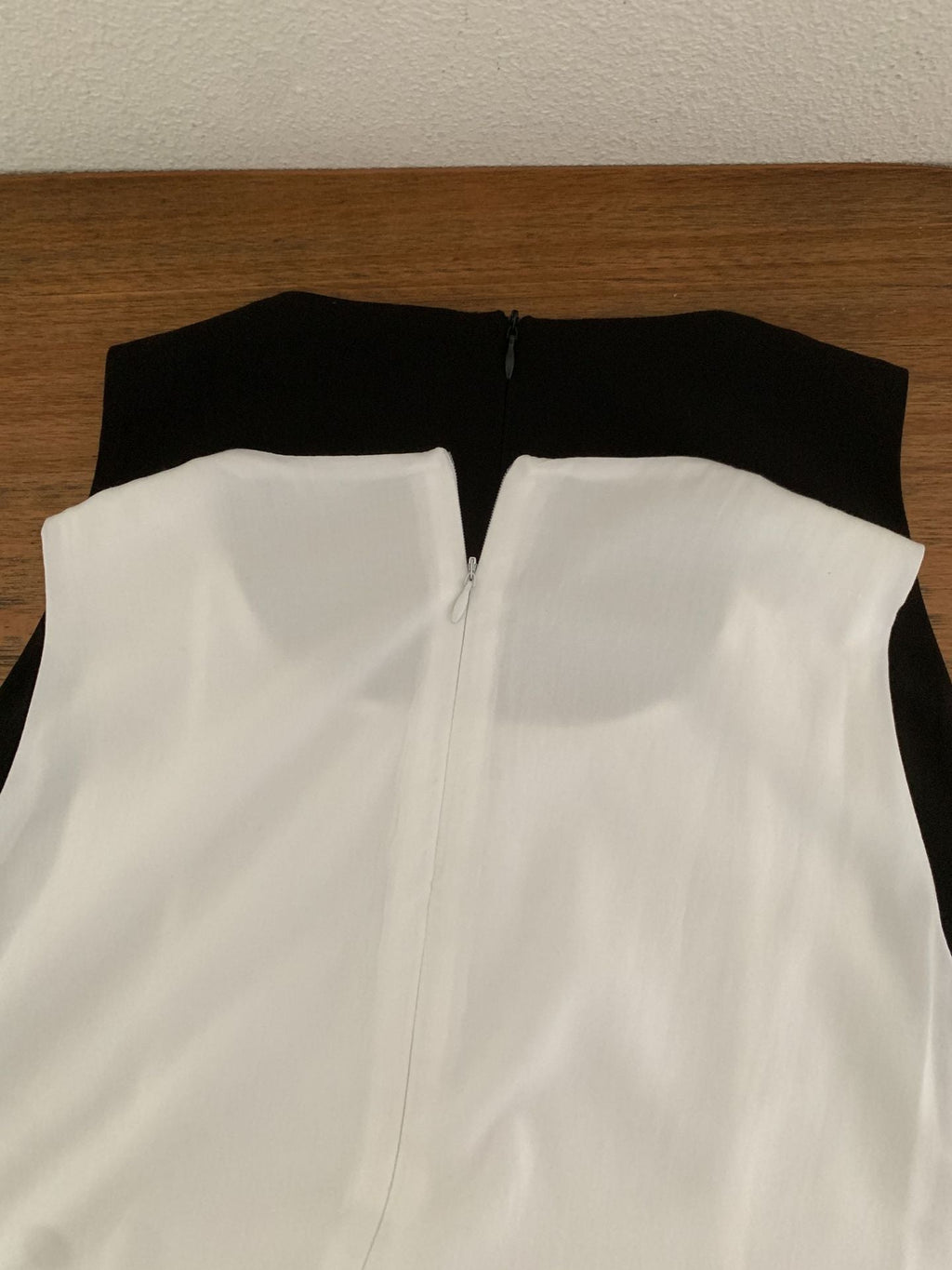 Sleeveless Dress Women Round Neck High Waist Solid Color Sundress