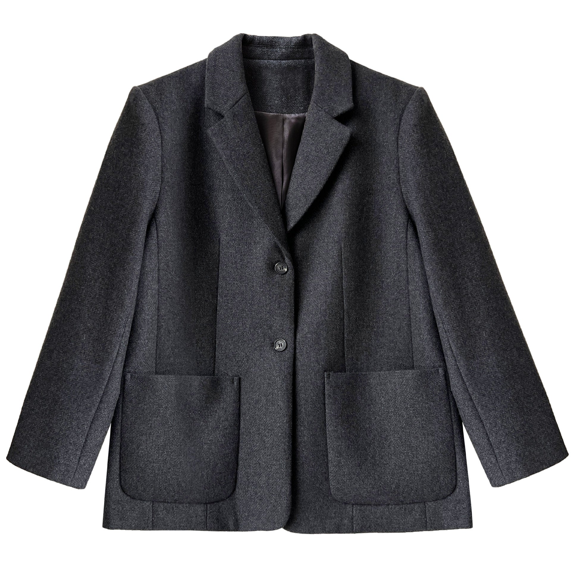 Korean version autumn and winter 50% wool blazer