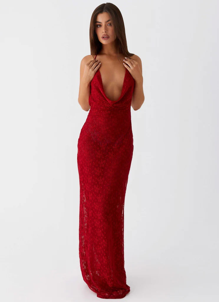 Slim Halter Spice Girl Dress