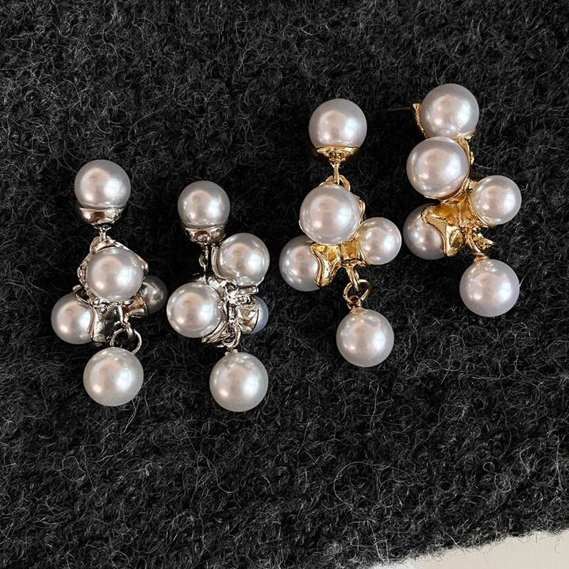 Niche light luxury design sense high-end versatile earrings