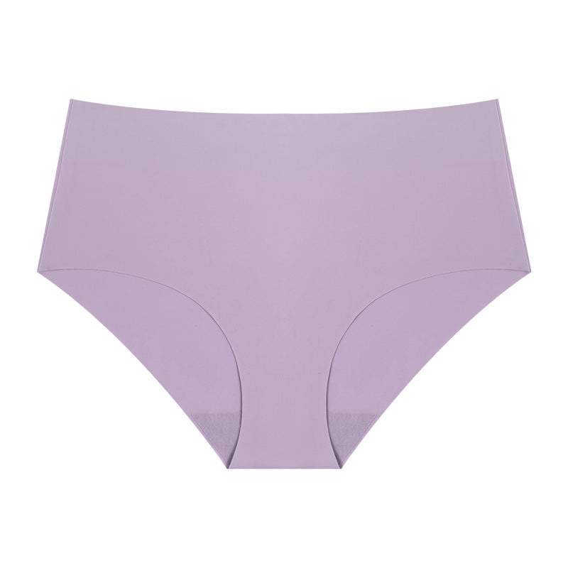 briefs yoga sports large size high waist women's pants breathable ice silk seamless underwear