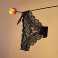 Underwear Factory Low Waist Sexy Ladies Underwear Lace Sexy Panties Cross Thong Breathable Seduction Female