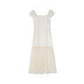 Lace mesh stitching dress