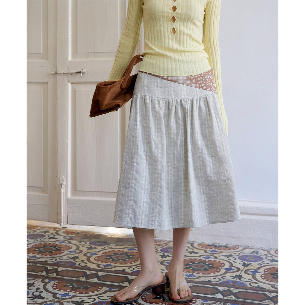 Vintage slim hip skirt