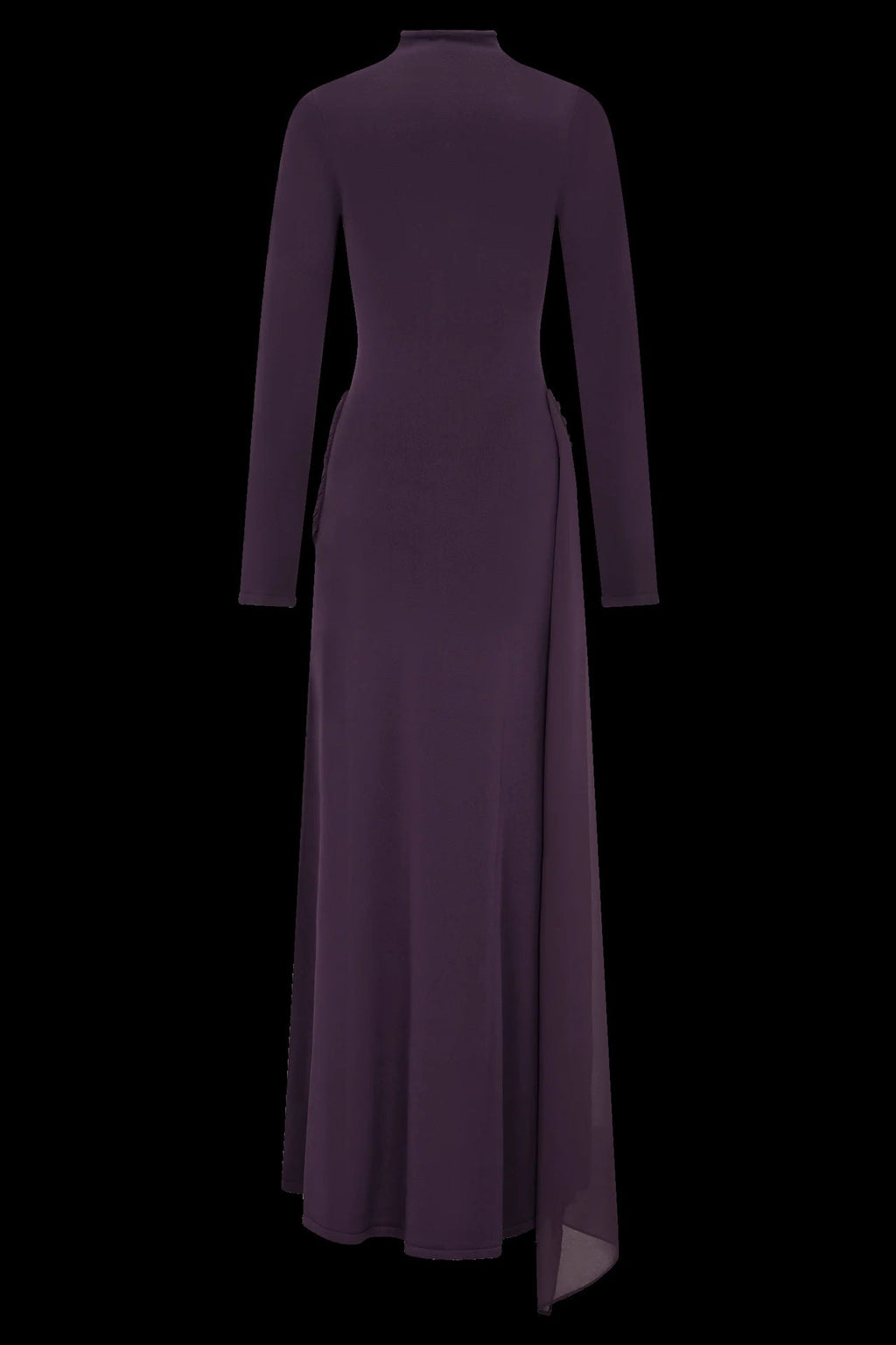 Fashion French Ribbon Long Sleeve Knitted Dress Celebrity Autumn and Winter Hip Dress