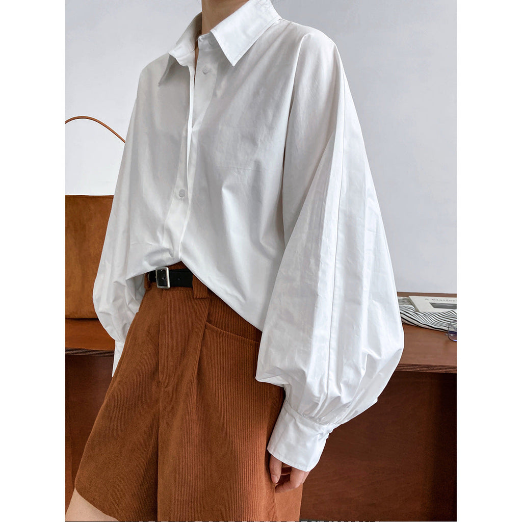 Premium Lantern Sleeve Shirt Top