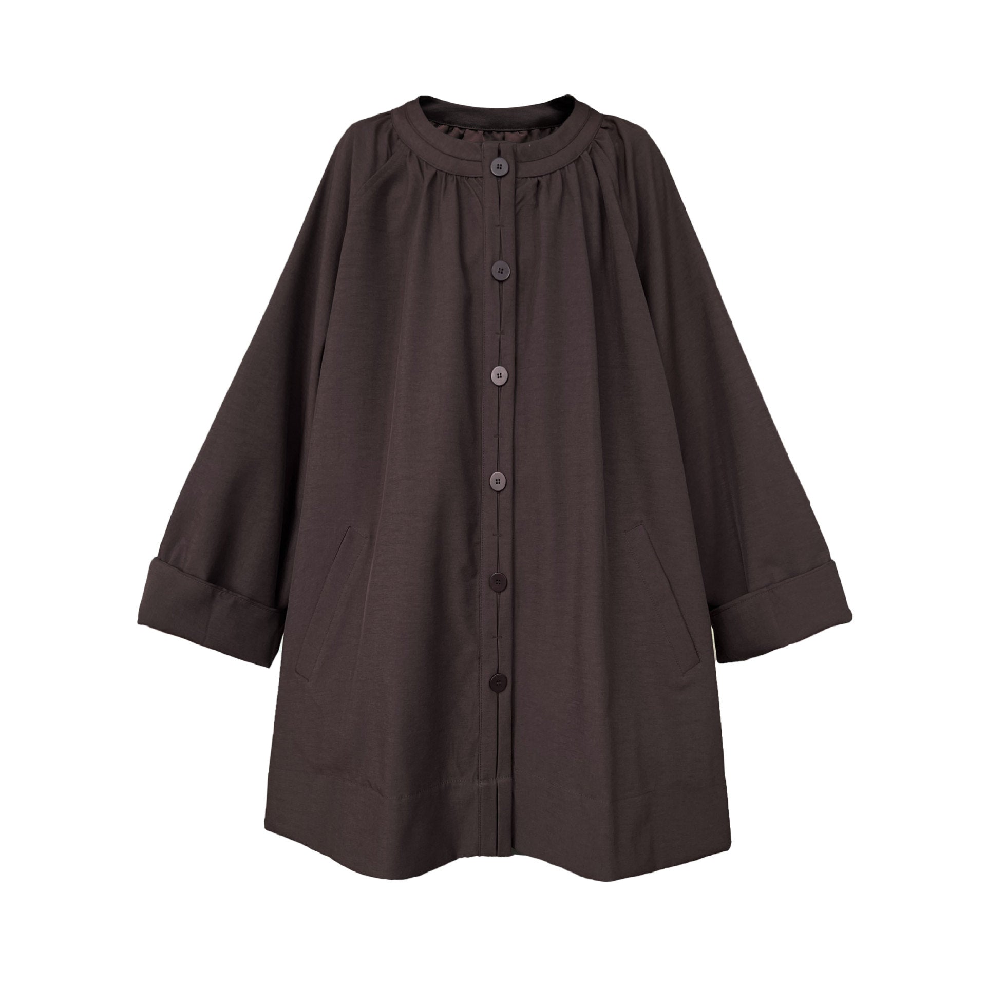 Lazy casualloose windbreaker outwear for women