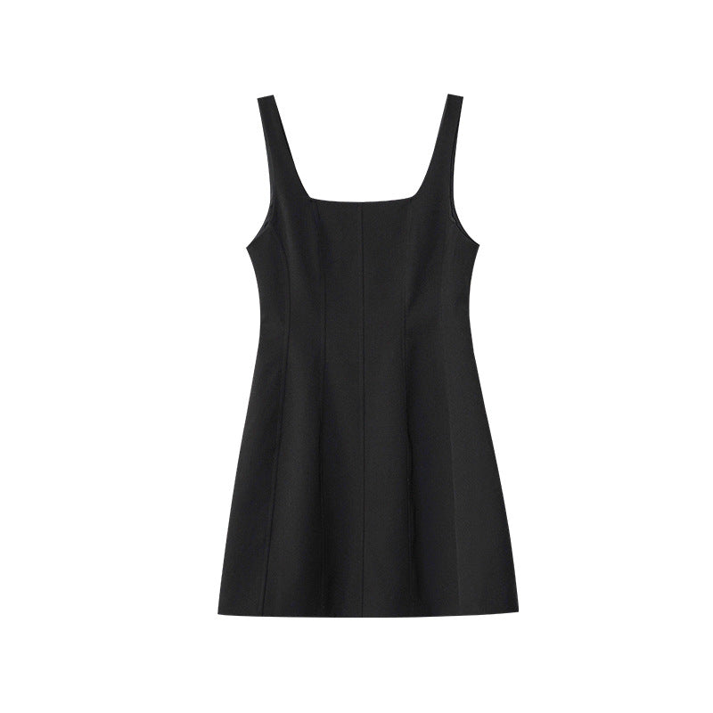 Child versatile temperament age reduction waist stacking wear sleeveless vest skirt