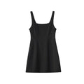Child versatile temperament age reduction waist stacking wear sleeveless vest skirt