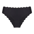 Low waist breathable sexy women's seamless panties personalized wavy edge ice silk thin invisible briefs