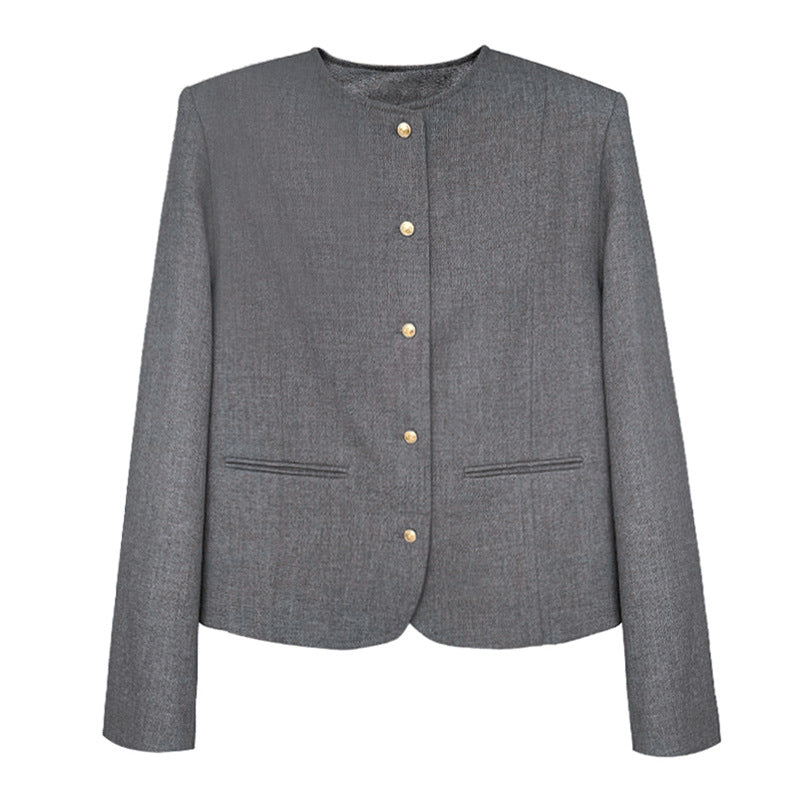French Xiaoxiangfeng jacket women's short autumn new outer temperament high-end suit