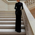 Fashion Knitted Hip Wrap Dress Slim Back Sexy Spice Girl Dress