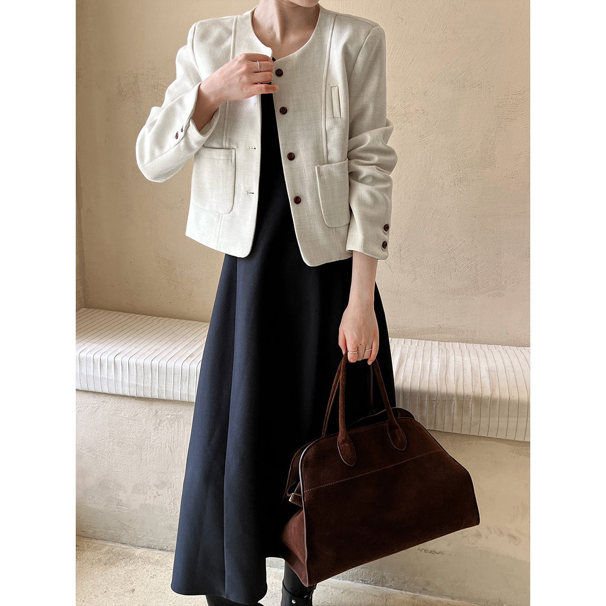 French Xiaoxiangfeng jacket short