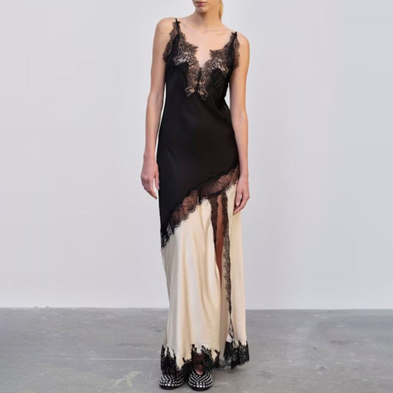 Elegant Lace Maxi Dress