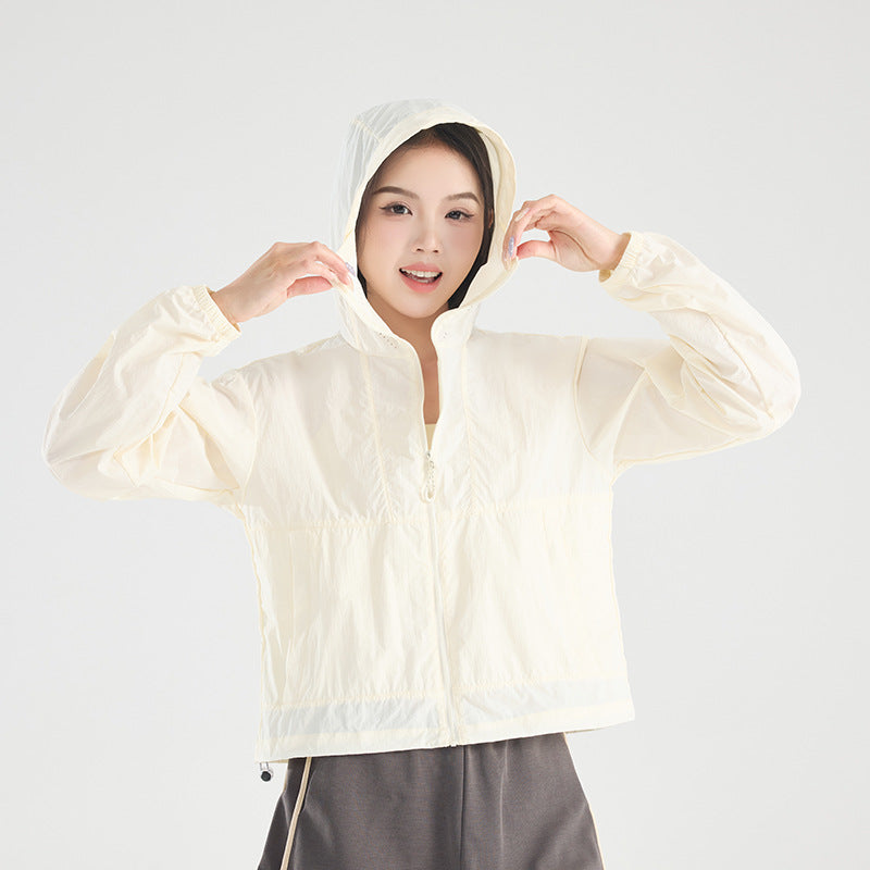 UV Protection Jacket Women Men Lightweight Hooded Sun Protection Outdoor