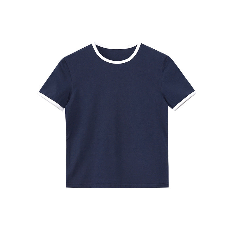 Casual Slim Fit Cotton T-Shirt