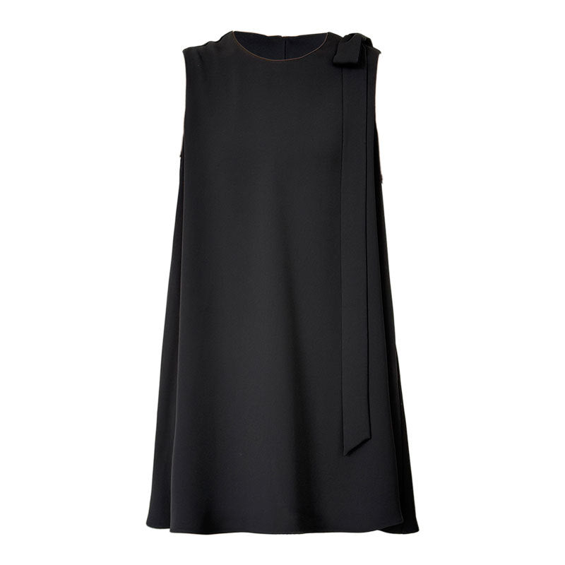 French holiday bow sleeveless vest skirt summer new temperament niche design dress