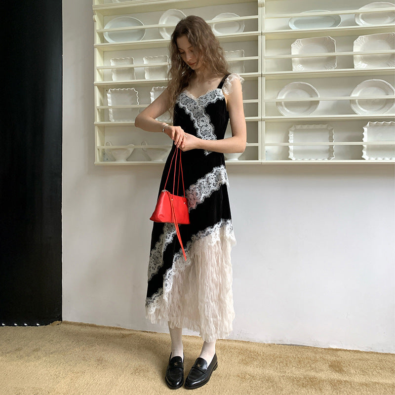 Lace Camisole Maxi Dress